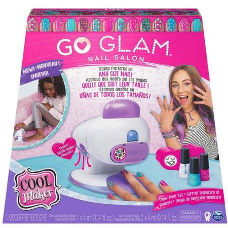 Kit de Pintar e Decorar Unhas - Go Glam Deluxe Nail Salon 2133 - Sunny -  Doremi Brinquedos
