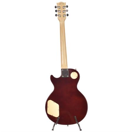 Imagem de Kit guitarra les paul profissional cherry sunburst l-t3cs-capa