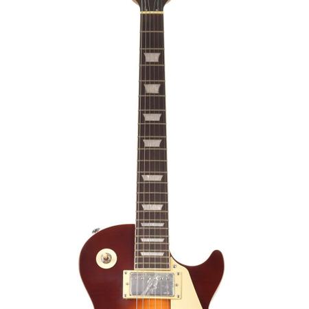 Imagem de Kit guitarra les paul profissional cherry sunburst l-t3cs-capa