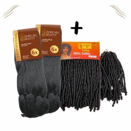 QUE SOFT 6X VALUE PACK JUMBO BRAIDING HAIR