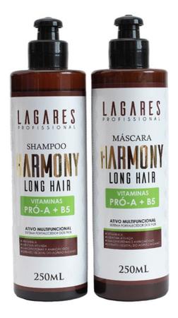Imagem de Kit Harmony Long Hair  500ml Lagares Profissional