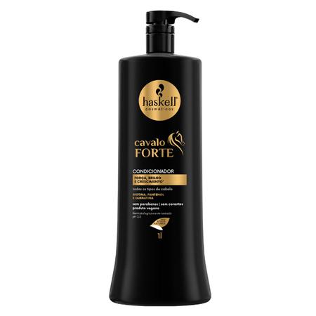 Imagem de Kit Haskell Cavalo Forte Shampoo Condicionador Mascara 1l Kg