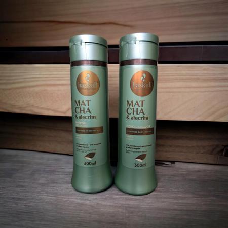 Kit Haskell Matcha Shampoo 300ml + Condicionador 300ml Imagem de Kit Haskell Matcha Shampoo 300ml + Condicionador 300ml
