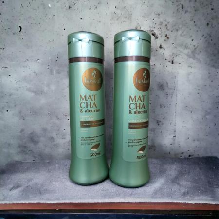 Kit Haskell Matcha Shampoo 300ml + Condicionador 300ml Imagem de Kit Haskell Matcha Shampoo 300ml + Condicionador 300ml