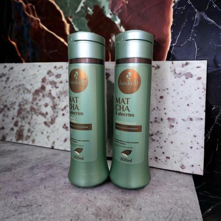 Kit Haskell Matcha Shampoo 300ml + Condicionador 300ml Imagem de Kit Haskell Matcha Shampoo 300ml + Condicionador 300ml