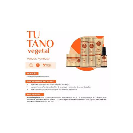 Imagem de Kit Haskell Tutano Shampoo Condicionador 1 Litro Mascara 900g