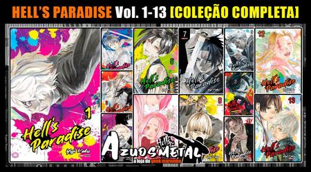 Kit Hell's Paradise - Vol. 1-5 Mangá: Panini