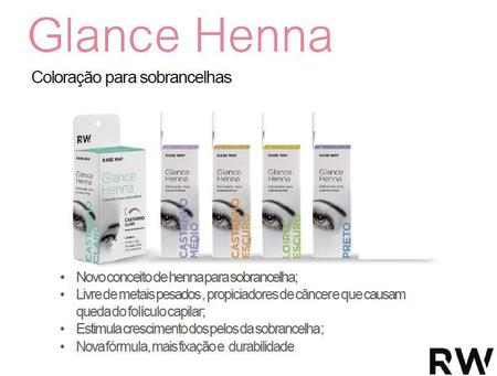 Imagem de KIT Henna Glance Sobrancelha Profissional Escolha a cor + Sabonete Liquido Removedor Rena 20ml