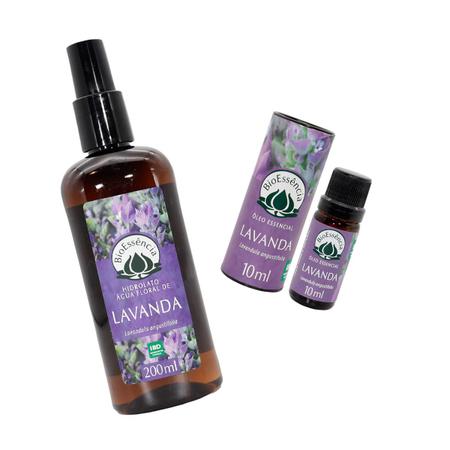 Imagem de Kit Hidrolato + Óleo Essencial de Lavanda BioEssência