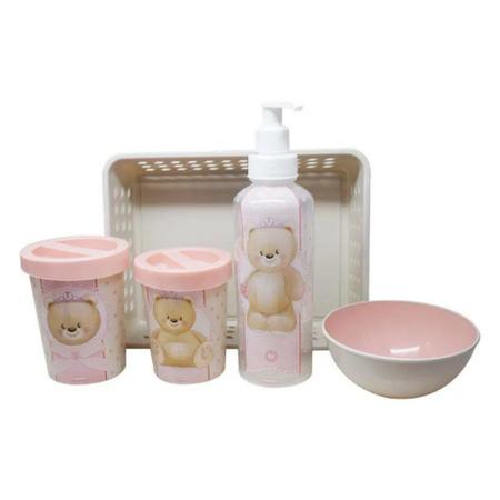 Kit Higiene Bebe Infantil Organizador Menina Menino Plasútil - Kit Higiene  Bebê - Magazine Luiza