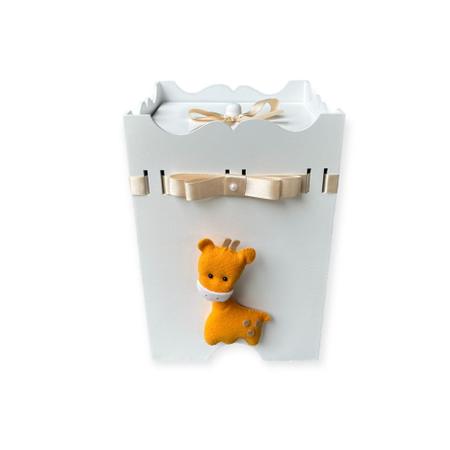 Imagem de Kit higiene bebê mdf decorado Safari menino - passa fita - 7 peças