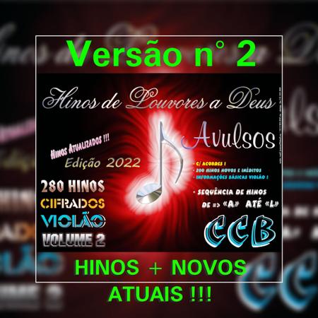 Kit Hinários Violão Avulsos Volumes 2 E 3 Só Hinos Atuais! - CCB Imagem de Kit Hinários Violão Avulsos Volumes 2 E 3 Só Hinos Atuais!
