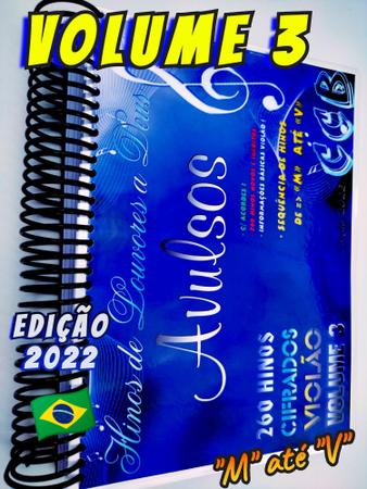 Kit Hinários Violão Avulsos Volumes 2 E 3 Só Hinos Atuais! - CCB Imagem de Kit Hinários Violão Avulsos Volumes 2 E 3 Só Hinos Atuais!