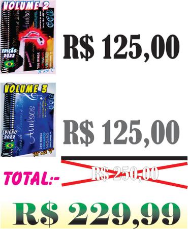 Kit Hinários Violão Avulsos Volumes 2 E 3 Só Hinos Atuais! - CCB Imagem de Kit Hinários Violão Avulsos Volumes 2 E 3 Só Hinos Atuais!