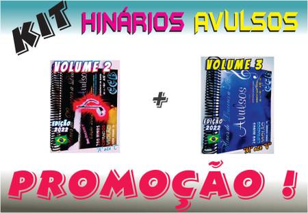 Kit Hinários Violão Avulsos Volumes 2 E 3 Só Hinos Atuais! - CCB Imagem de Kit Hinários Violão Avulsos Volumes 2 E 3 Só Hinos Atuais!