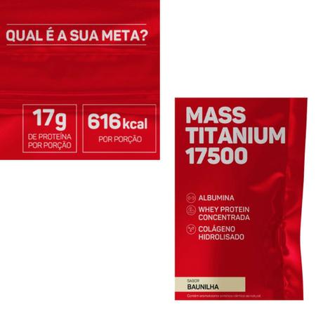 Imagem de Kit Hipercalórico 1,4kg + Creatina 150g - Max Titanium - Massa Muscular