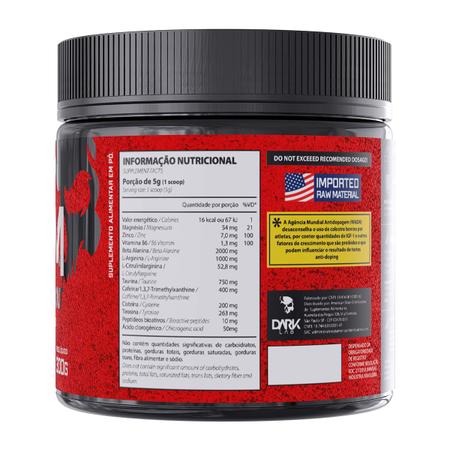 Imagem de Kit Hipercalórico Dark Mass 3kg + Venom Frutas Vermelhas+ Crea Fuse 150g + Gluta 150g+ Multi Dark Lab