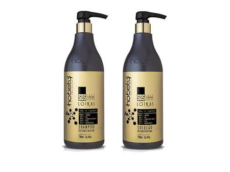 Imagem de Kit Hobety Sos Loiras Shampoo 750Ml + Mascara 750Gr