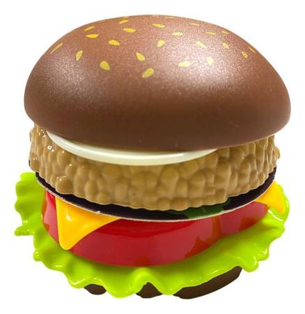 Kit Lanchonete Hamburguer Infantil Brinquedo - Mini Kitchen - Shop