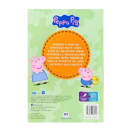 Peppa Pig Português Brasil Jogos de Pintar Desenhos da Peppa Video infantil  Brinquedos para crianças 