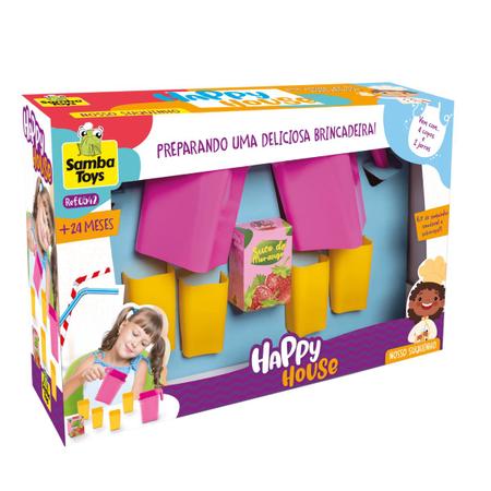 Kit Infantil Conjunto Copos Jarras Nosso Suquinho Samba Toys Imagem de Kit Infantil Conjunto Copos Jarras Nosso Suquinho Samba Toys