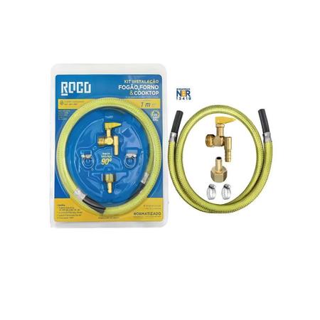 Kit instal. 90 de fogao e cooktop 1,25m roco Imagem de Kit instal. 90 de fogao e cooktop 1,25m roco