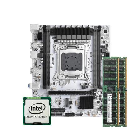 Imagem de Kit Intel Xeon X79 White Xeon E5 2650 V2 16gb 2x8 Ecc