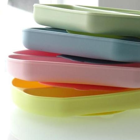 Kit Introdução Alimentar Silicone 6 Pçs Bpa Free - Verde - Fucsia Imports Imagem de Kit Introdução Alimentar Silicone 6 Pçs Bpa Free - Verde