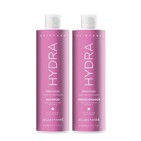 Imagem de Kit Jacques Janine Hair Care HIDRA Shampoo 450ml + Condicionador 440ml + Mascara 400 gr