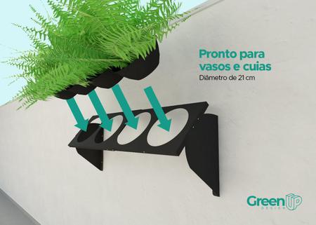 Kit Jardim Vertical 2 Módulos + Irrigação - Greenup Design Imagem de Kit Jardim Vertical 2 Módulos + Irrigação
