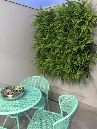 Kit Jardim Vertical 2 Módulos + Irrigação - Greenup Design Imagem de Kit Jardim Vertical 2 Módulos + Irrigação