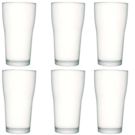 Imagem de Kit Jarra de vidro americano 1,2 L e 6 copos de vidro 200ml