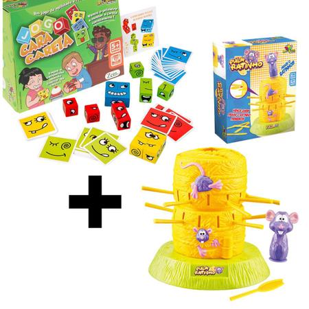 Crianças Brinquedos Educativos Emoção Mudar Expressões Puzzles