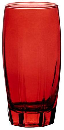 Jogo De Copos Chiques Vidro Quadrado 320ml Vermelho Luxo - PRATICASA - Copos  - Magazine Luiza