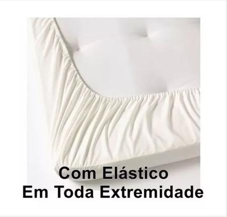 Imagem de Kit Jogo de Cama Queen para Revenda com 30CM Altura para Cama Box Microfibra 04 Peças