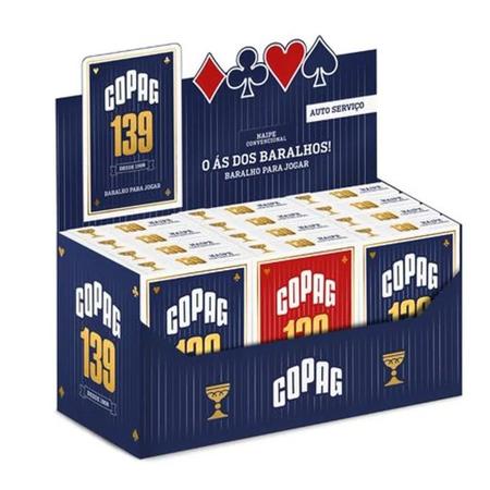 Jogo de Cartas Uno + Copag 139 Original Reformado 54 Cartas