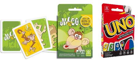 Kit Jogo do Mico + Jogo Uno - Original Copag