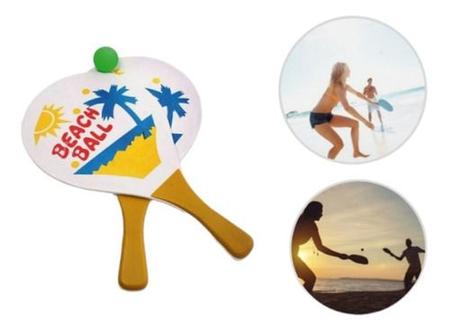 Jogos Kit 2 Raquetes + Bola Praia - Férias Diversão Brinquedo - P.A  BRINQUEDOS - Brinquedos de Praia e Piscina - Magazine Luiza
