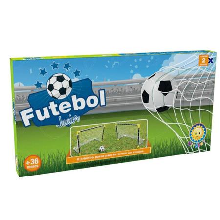 Kit Jogo De Futebol Junior Chute Ao Gol Com 2 Traves e Bola - Kitstar -  Esportes - Magazine Luiza