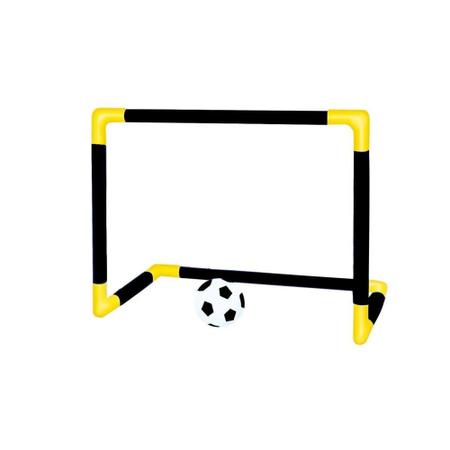 Kit Jogo de Futebol Sozinho Ou Com Amigos Completo - DM Toys - Chute a Gol  Infantil - Magazine Luiza