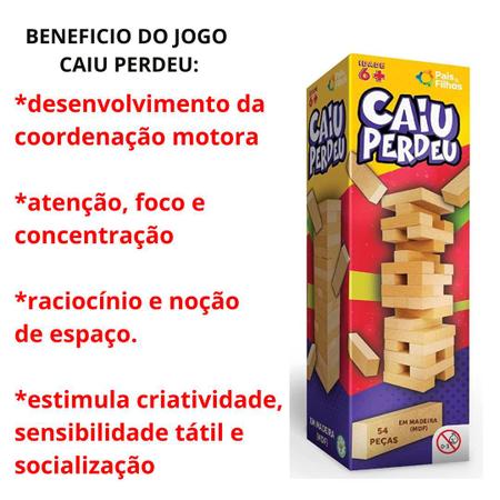 Caiu Perdeu + Pinguim Game Kit De Jogos Divertidos