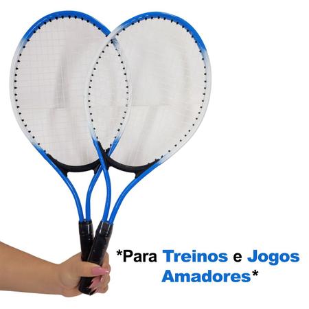 Kit Jogo De Tênis Infantil Amador 2 Raquetes E Bola - western