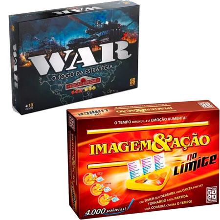 Jogo War Edição Especial original com soldados e tanques - Grow - Jogos de  Tabuleiro - Magazine Luiza