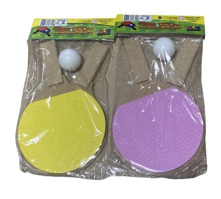 Jogo Infantil Tenis De Mesa Ping Pong 2 Raquete 2 Bolas Divertido