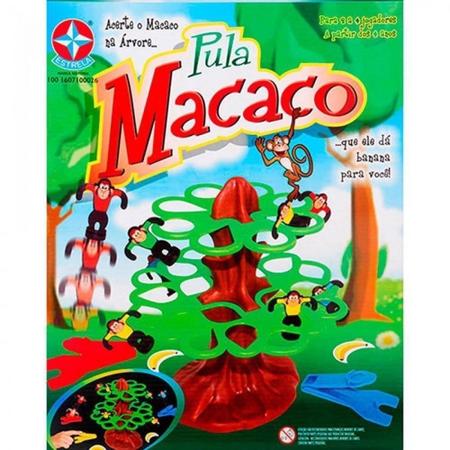 Kit Jogo Pula Macaco e Puxa Puxa Batatinha, Estrela