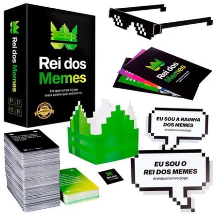 Kit Jogo Rei Dos Memes Vira Lata Caramelo Zoeiro - B.M Soares Marketing  Digital - Outros Jogos - Magazine Luiza