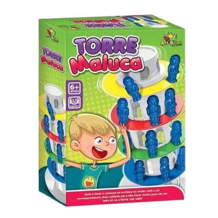 Kit Jogo Torre Maluca + Jogo Pinguim Quebra Gelo - Art Brink