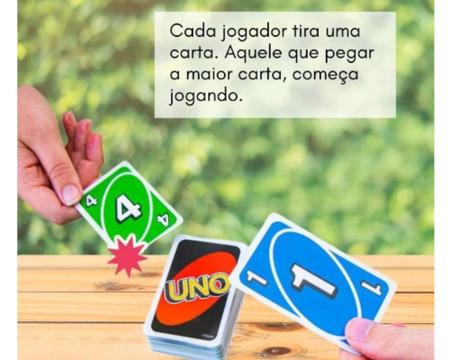 Kit 3 Jogos De Mesa Dominó + Uno + 2 Baralhos Cartas Truco