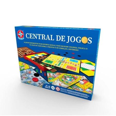 Kit Jogos De Tabuleiro Central De Jogos Original Estrela