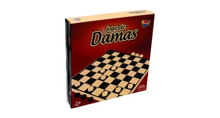 Kit Jogos Diversão em Família Xadrez Dominó e Damas - Aquarela - Jogo de  Dominó, Dama e Xadrez - Magazine Luiza